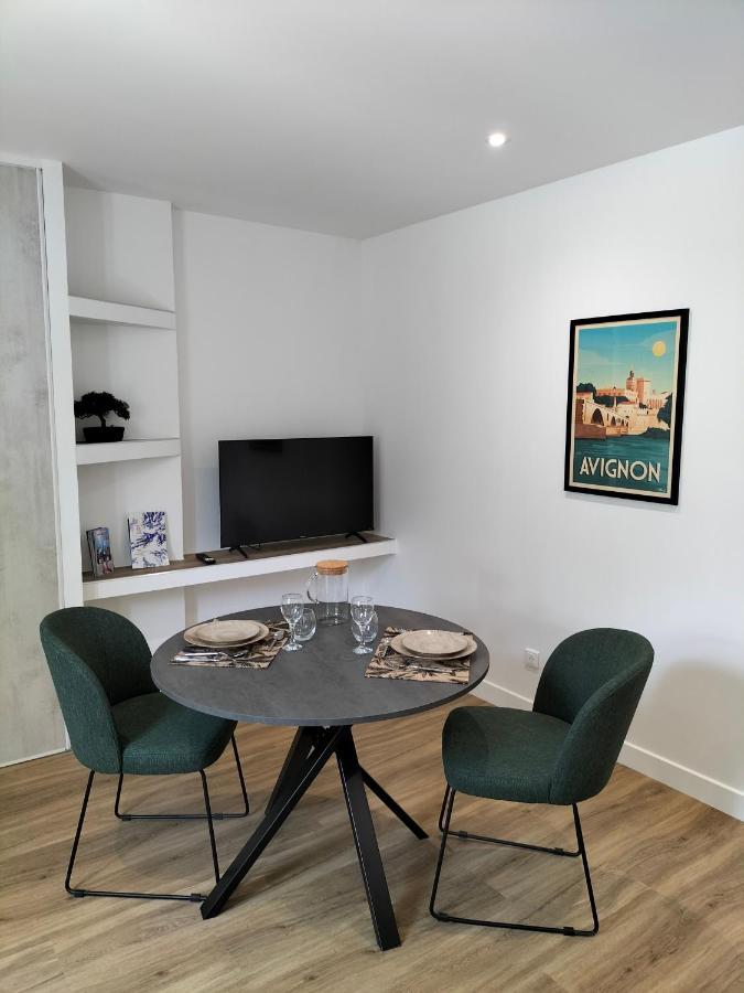 Studio Terrasse, Intra-Muros, Climatise Avec Wifi Авиньон Екстериор снимка